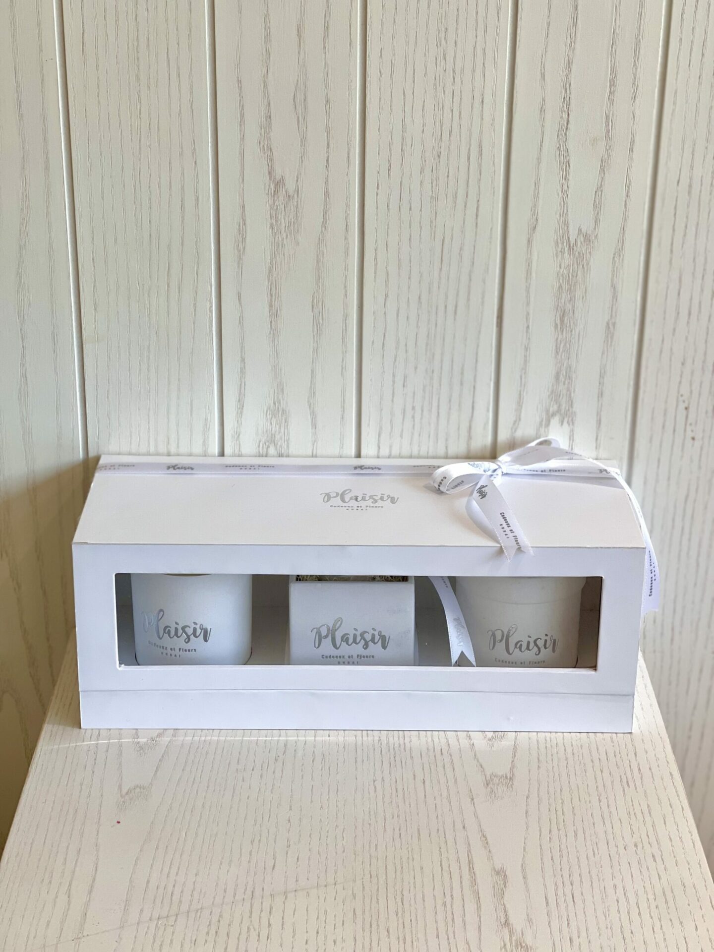 Trio Box - Classic White