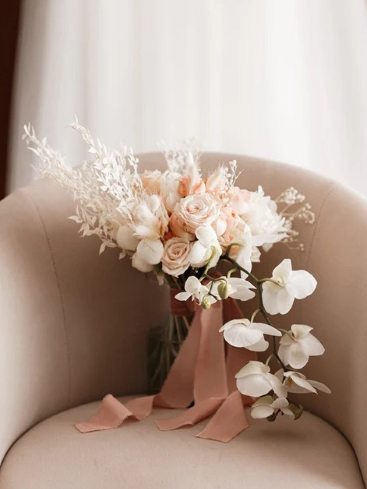 Bridal Bouquet - Dried and Fresh Flower Bouquet