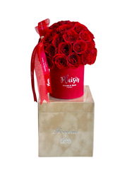 Giftset - Exquisite Fragrance and Fresh Red Roses