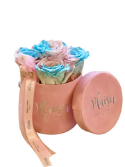 فوريفر روز إنفينيتي - سيكس كاندلين على اللون الوردي