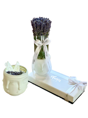 Giftset - Visage Lavender, Candle, and Chocolates