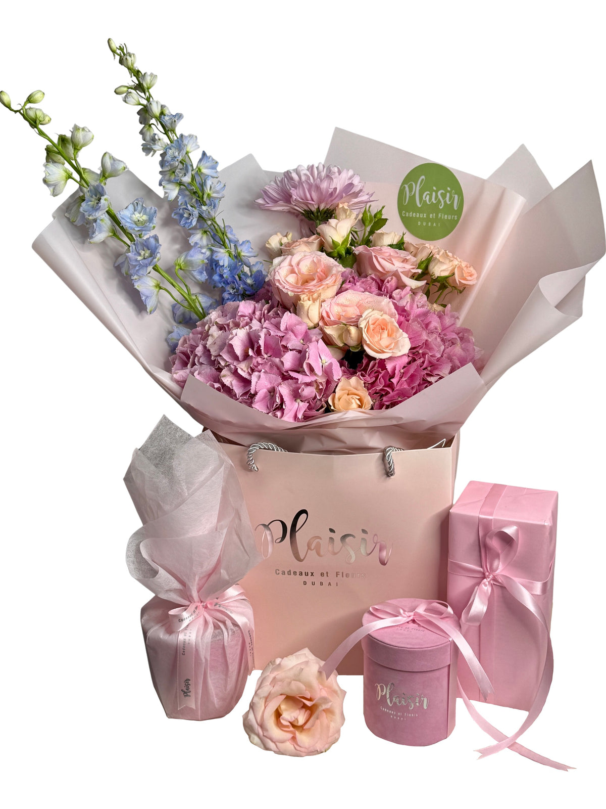 Giftset - Make Someone Smile Pink Bouquet