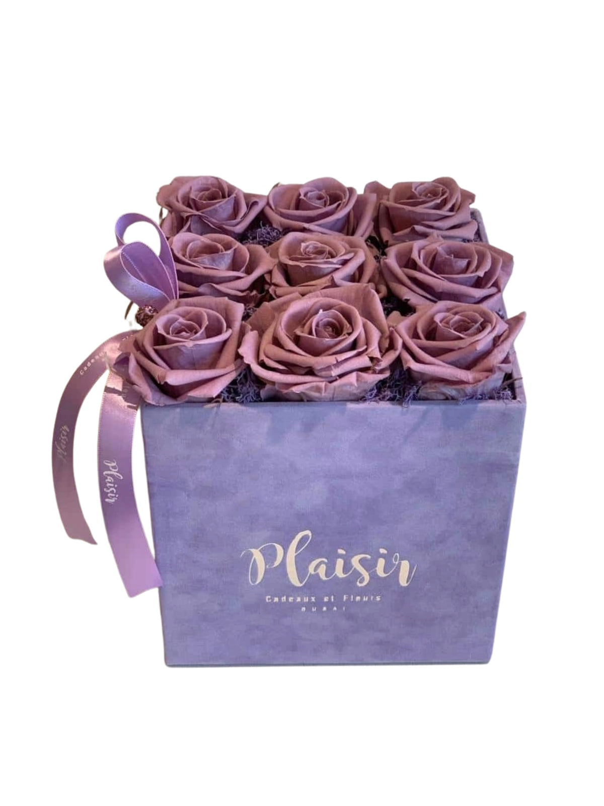 وردة الأبد اللانهائية - تسعة أرجواني على أرجواني