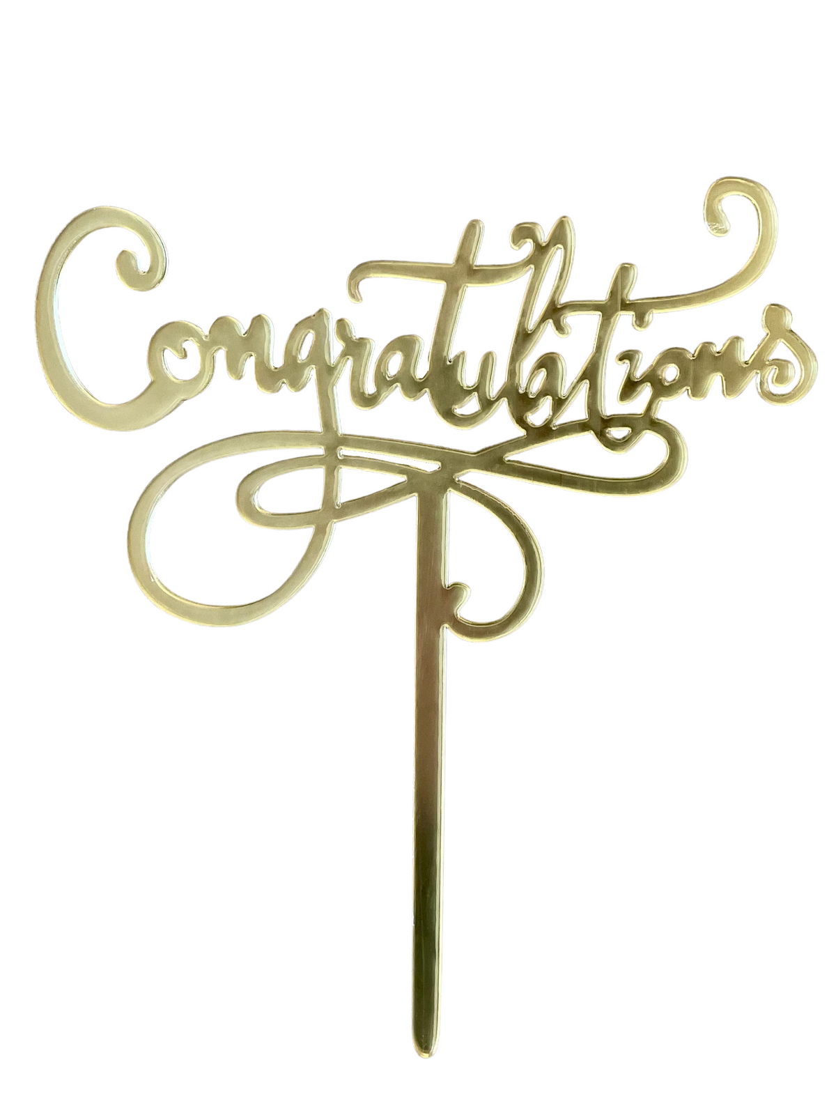 Cake Topper - Congratulations