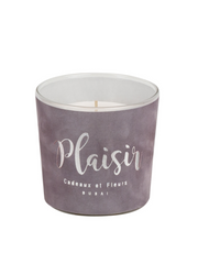 شمعة - لافندر رمادي