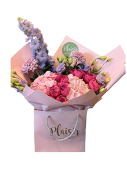 Hand-Tied Bouquet - Pink Goodness