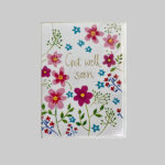 Greeting Card – Get Well Soon Pink